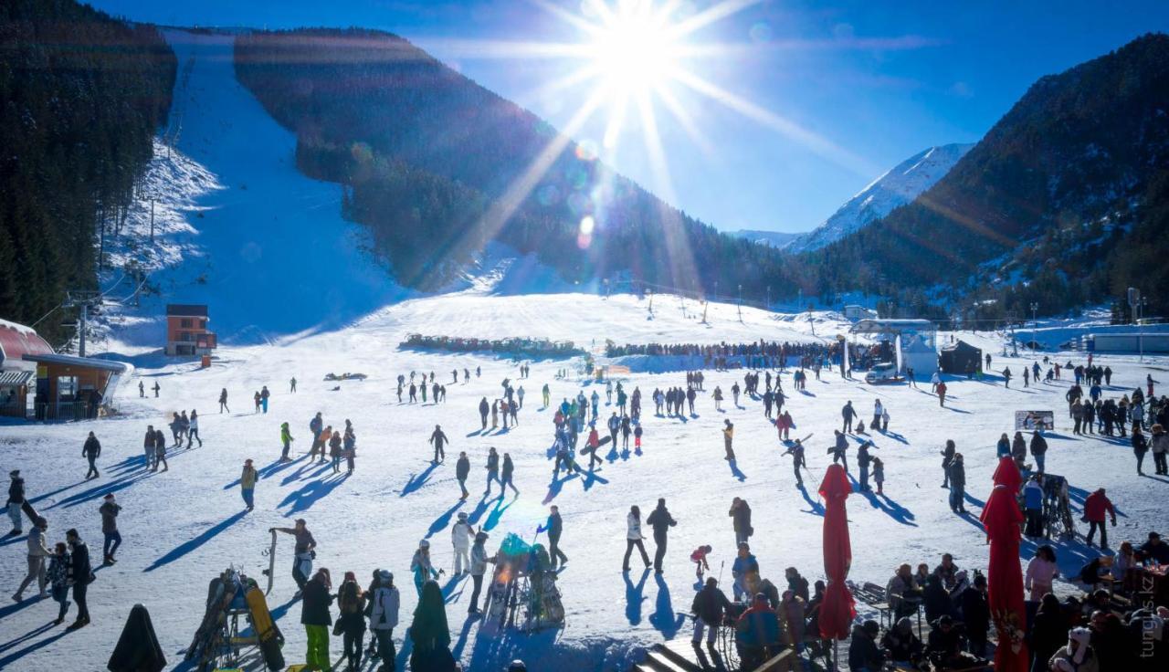 Skiing, Walking, Enjoying In Mountains บันสโก ภายนอก รูปภาพ